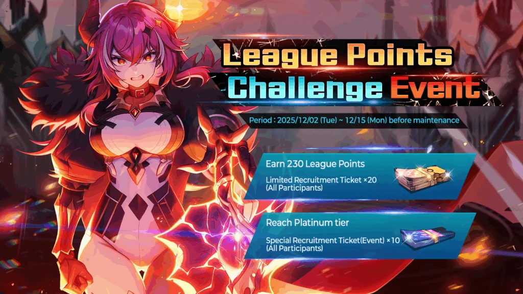 [🎉 Event] League Points Challenge Event